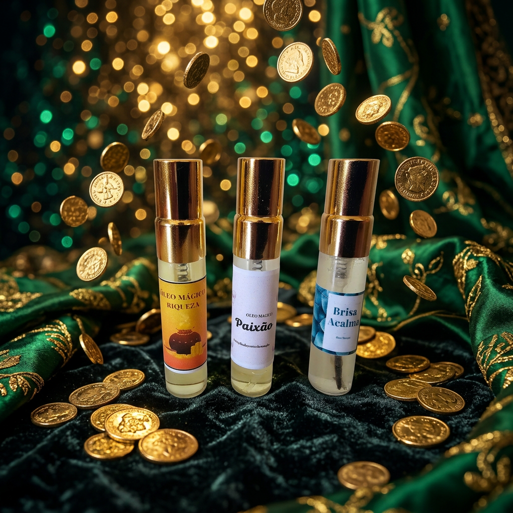 Pack 3 Decants 5ml Óleos Mágicos
